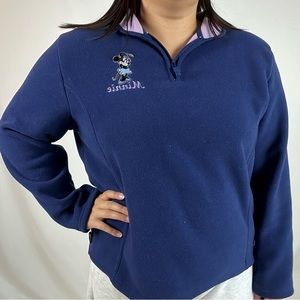 Disney Vintage Minnie Mouse Quarter Zip